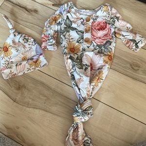 Caden Lane Peyton Vintage Floral Night Gown